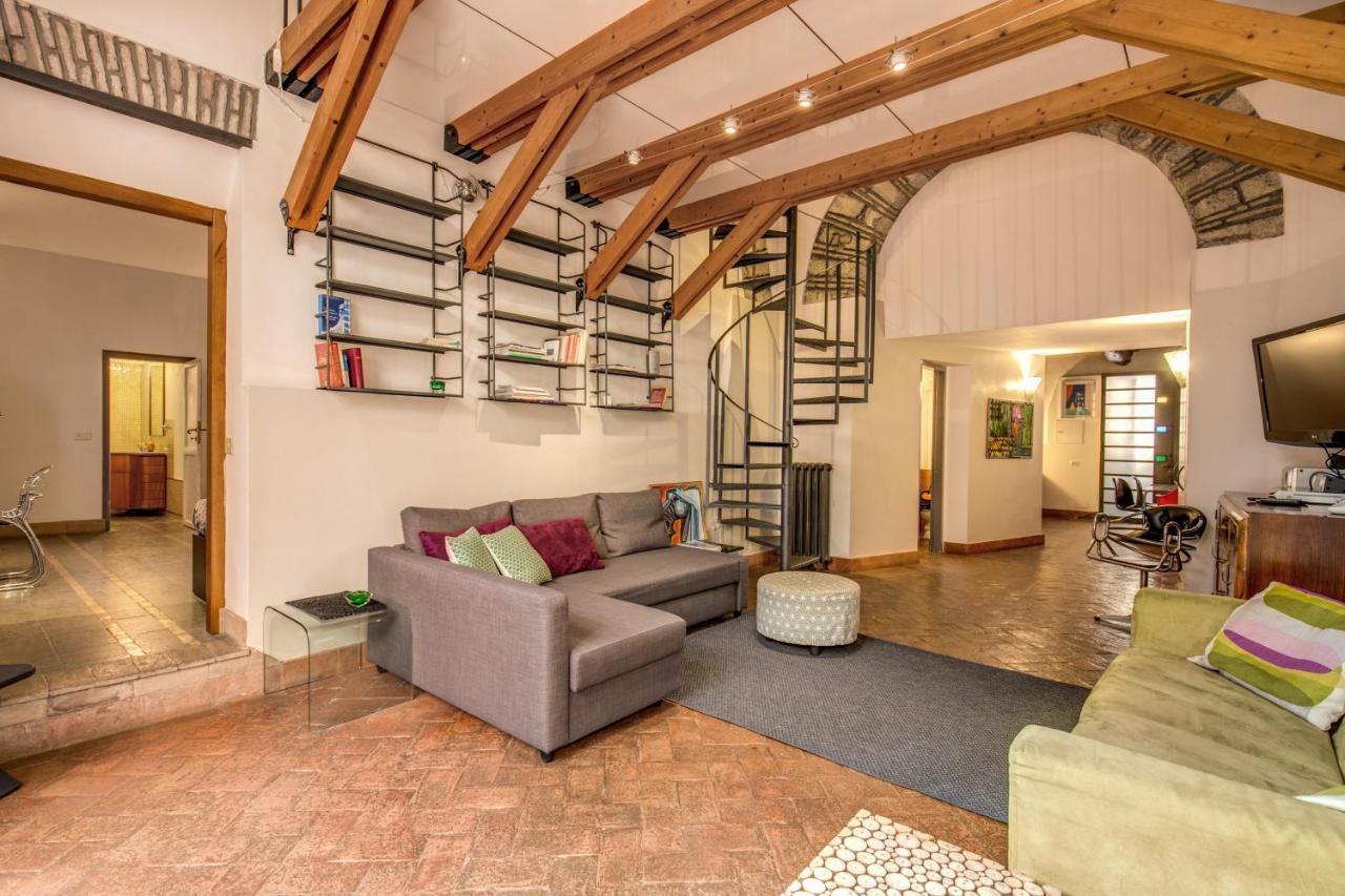 Appartement Trastevere Hyperloft & Garden à Rome Extérieur photo