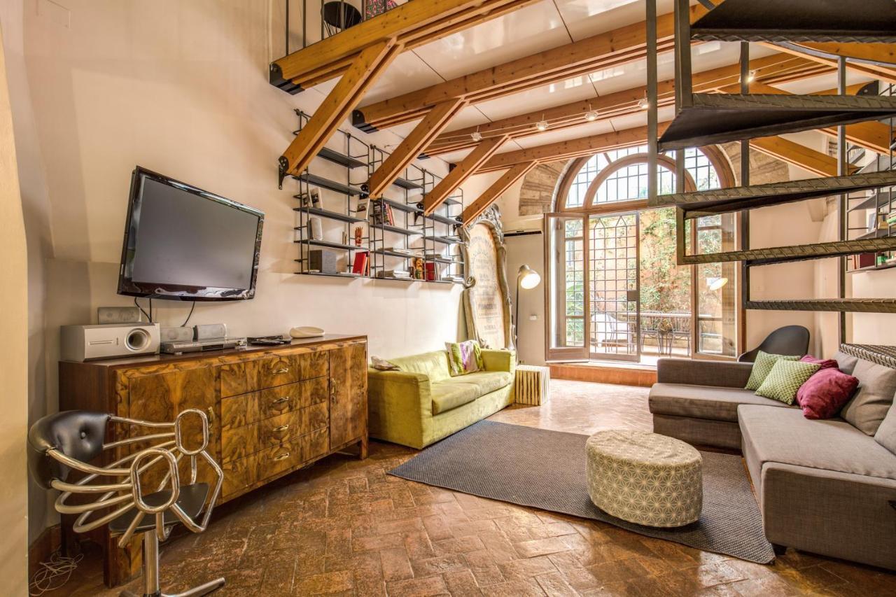 Appartement Trastevere Hyperloft & Garden à Rome Extérieur photo