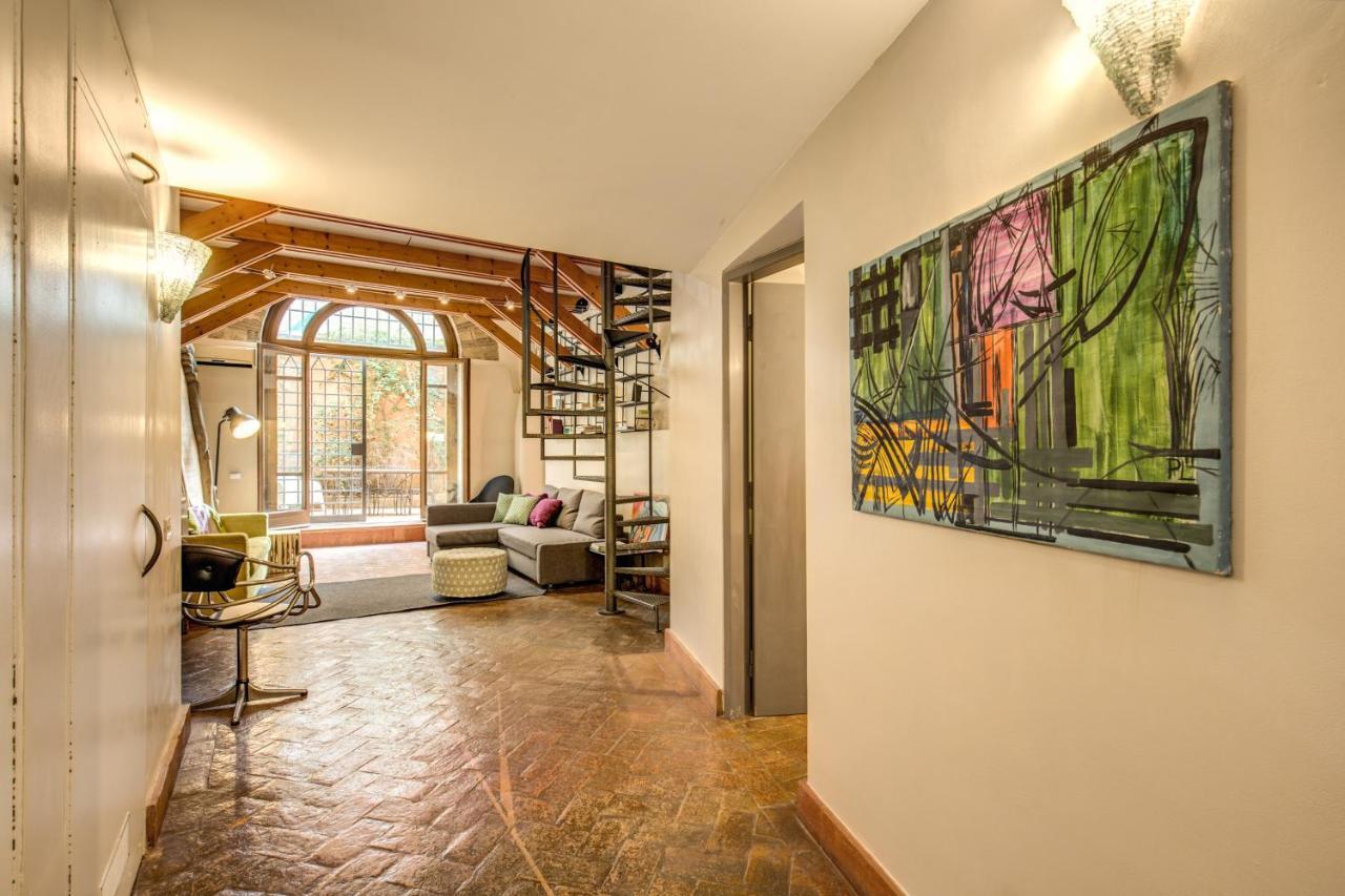 Appartement Trastevere Hyperloft & Garden à Rome Extérieur photo
